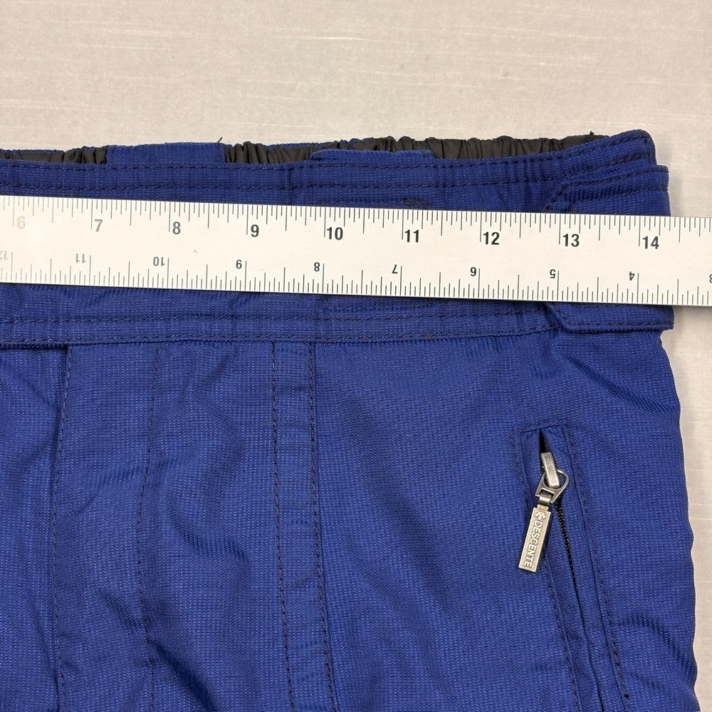 Vintage DESCENTE Ski Pants Mens 34 Blue Snowboard Snow Insulated - Picture 12 of 15